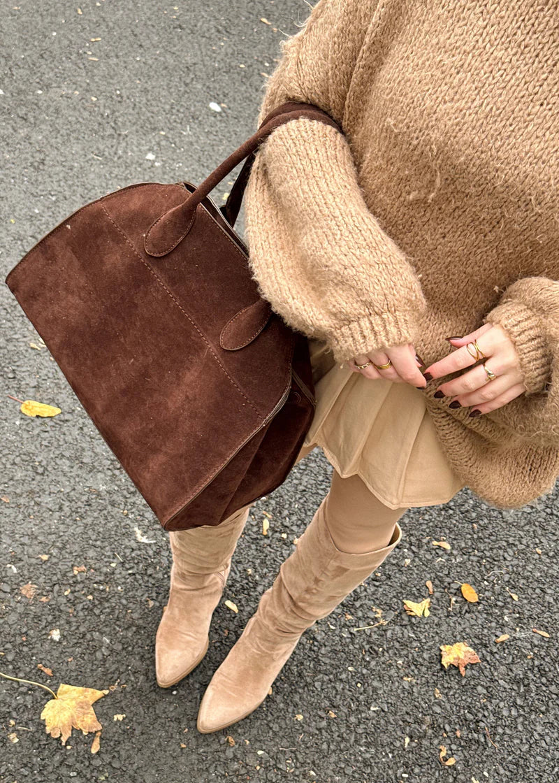 Musthave Sude Bag Coffe – Zarif ve Fonksiyonel Siyah Çanta
